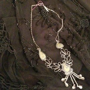 ♡Silver Filigree Necklace